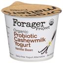 Forager Organic Dairy Free Vanilla Bean Cashewmilk Yogurt, 5.3 Ounce -- 6 per case