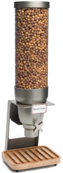 Rosseto EZ Serv 1 Container Tabletop Dispenser with Bamboo Tray, 2 Gallon Container, 9.75 x 10 x 29 inch