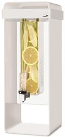 Rosseto Infusion White Beverage Dispenser, 3 Gallon