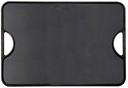 Victoria Large Rectangular Reversible Solid Cast Iron Griddle, 20 x 14 inch