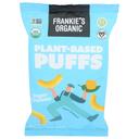 Frankies Organic Plant Based Vegan Cheddar Puffs, 4 Ounce -- 12 per case
