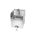 Krowne Hand Sink with Knee Pedal Valve and Side Splashes, 17 1/4 x 15 1/4 x 13 inch