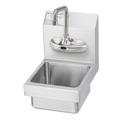 Krowne MiniMax Hand Sink with 4 inch Center Electronic Sensor Faucet, 9 x 12 x 13 inch