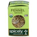 Spicely Organics Whole Fennel Seeds, 0.3 Ounce Box -- 6 per case