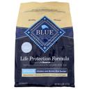 Blue Buffalo Life Protection Formula Chicken and Brown Rice Recipe Senior Dry Dog Food, 5 Pound -- 3 per case