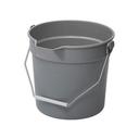 Winco UPP-10G Gray Utility Pail, 10 Quart Capacity