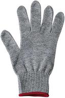 Winco Gray Small Antimicrobial Cut Resistant Gloves with Red Wristband -- 120 per case