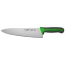 Winco KSTK-100G Sof Tek Green Soft Grip Handle Chefs Knife, 10 inch
