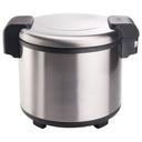 Winco RW-S451 Stainless Steel Electric 100-Cup Rice Warmer with Hinged Lid, 19 x 14.88 x 17.88 inch