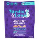 Birdie and Louie Ancient Grains Premium Chicken Meal and Brown Rice Recipe Dry Cat Food, 3.5 Pound -- 4 per case