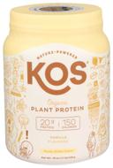 Kos Organic Vanilla Plant Protein Powder, 19.6 Ounce