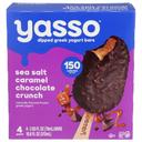Yasso Sea Salt Caramel Chocolate Crunch Greek Yogurt Bar, 2.65 Ounce -- 32 per case