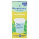 Repurpose Plants Over Plastic Compostable Cups and Lids Set, 10 count -- 12 per case