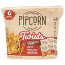 Pipcorn Cinnamon Sugar Twists, 6 Ounce -- 6 per case
