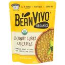 Beanvivo Organic Coconut Curry Chickpeas, 10 Ounce -- 6 per case