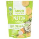 Iwon Organic Sour Cream and Onion Protein Crips, 3 Ounce -- 8 per case