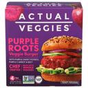 Actual Veggies Avocado Purple Sweet Potato Veggie Burger, 3 Ounce -- 24 per case