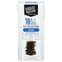 Scharffen Berger 70 Percent Cacao Sea Salt Dark Chocolate Flats, 6.3 Ounce -- 8 per case