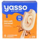 Yasso Sea Salt Caramel Greek Yogurt Bar, 14 Ounce -- 8 per case