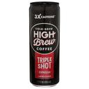 High Brew Triple Shot Espresso Cold Brew Coffee, 11 Fluid Ounce -- 12 per case