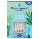 Repurpose Compostable High Heat Fork, 24 count -- 20 per case