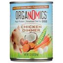 Organomics Chicken Dinner for Dogs, 12.5 Ounce -- 12 per case