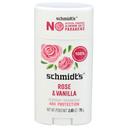 Schmidts Rose and Vanilla Deodorant Stick, 2.65 Ounce
