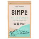 Simpli Regenerative Organic White Quinoa, 12 Ounce -- 8 per case