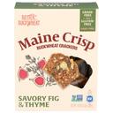 Better with Buckwheat Maine Crisp Savory Fig and Thyme Buckwheat Crackers, 4 Ounce -- 10 per case