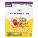 Crunchmaster Baked Rice Multiseed Rosemary and Olive Oil Cracker, 3.54 Ounce -- 6 per case