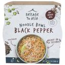 Passage Foods Black Pepper Noodle Bowl, 8.6 Ounce -- 4 per case