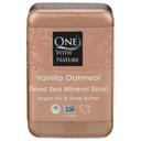 One With Nature Vanilla Oatmeal Soap Bar, 7 Ounce