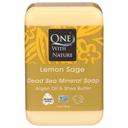 One With Nature Lemon Sage Soap Bar, 7 Ounce