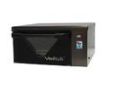 Cadco VariKwik Stainless Steel Charcoal Small Size 220 Volt Heavy-Duty Fast Cooking Multi-Technology Oven, 24 x 12 1/2 x 23 3/4 inch