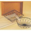 CalMil Wire Square Basket, 12 inch