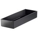Cal-Mil Black Melamine Box, 7 x 20 x 3 inch