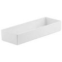 Cal-Mil White Melamine Box, 7 x 20 x 3 inch