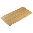 Cal Mil Bamboo Rectangle Riser Shelf, 12 x 24 x .5 inch