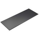 Cal Mil Midnight Bamboo Rectangular Riser Shelf, 12 x 32 x .5 inch