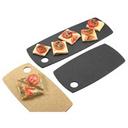 Cal-Mil Black Round Serving Display Board, 15.875 x 6 x .25 inch -- 3 per case