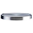 Cal-Mil Replacement Stainless Steel Lid for 1851-4 Mixology Jar, 4.5 x 4.5 inch