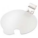 Cal Mil Notched Lids for 64 Ounce Round Melamine Jar, 6 inch Dia.