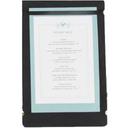 Cal-Mil Durable Black Menu Board, 4 x 11 inch