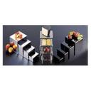 Cal-Mil Set of 4 Black Acrylic Riser