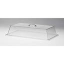 Cal-Mil Clear Polycarbonate Standard Rectangular Bakery Tray Cover, 13 x 18 x 4 inch