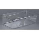Cal Mil Clear Folding Ice Housing, 12 x 20 x 6 inch
