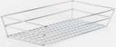 American Metalcraft Chrome Rectangular Grid Basket, 13 x 6 x 2 1/2 inch