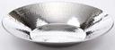 American Metalcraft Stainless Steel Large Round Hammered Tray, 16.5 x 16.5 x 2.75 inch