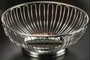 American Metalcrafts 18/8 Stainless Steel Oval Basket, 9 inch x 5-7/8 inch
