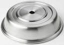 American Metalcraft Stainless Steel Satin Finish Plate Cover for Standard Foot Plates, 10 to10 1/4 inch Dia
